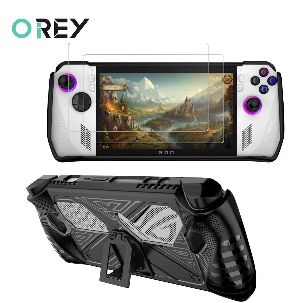 Rog Ally Case, Clear Case Compatible Asus Rog Ally Gamings Handheld, Soft  Tpu Game Console Silicone Cover For Rog Ally Gamings Handheld