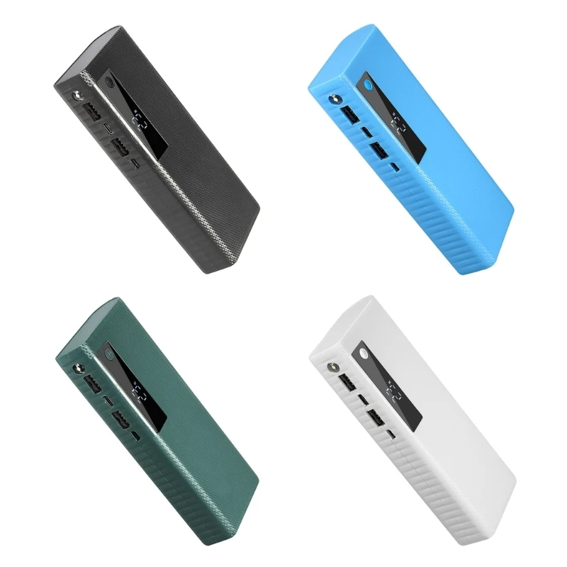5 Slots 21700 Battery DIY Power Bank Shell 21700 Battery Power Case 5V/2.1A Dual Port Output Bank Case