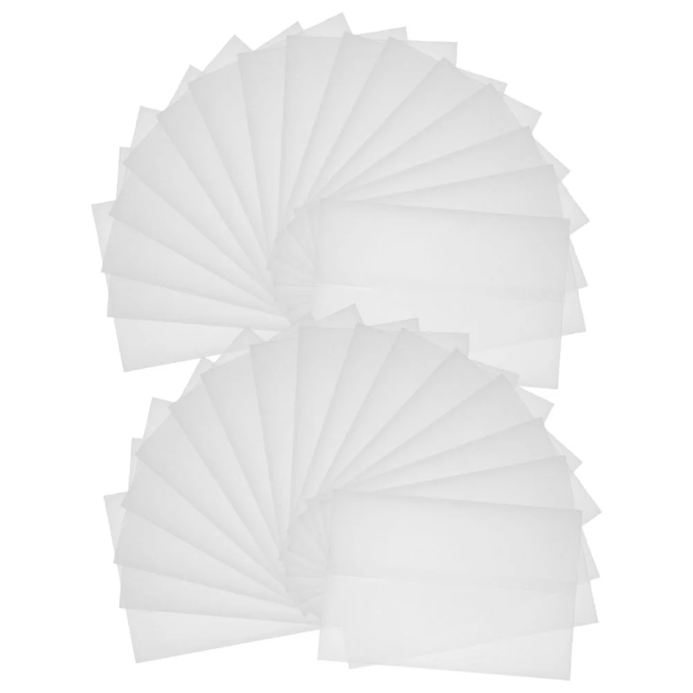 50 Pcs Blank Wedding Invitation Paper Envelope Student Cards Litmus Convenient Envelopes