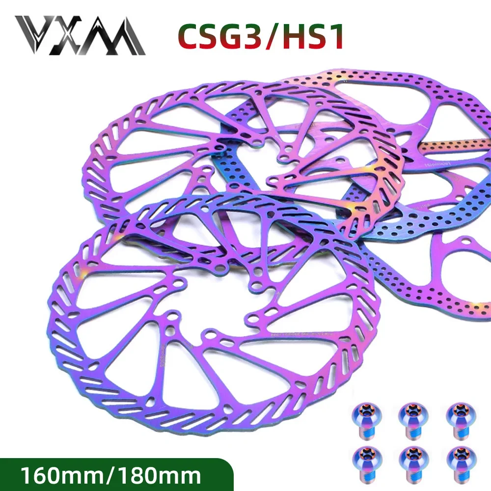 

VXM 2Pcs AVID bike Disc Brake Rotor 160mm 180mm Hydraulic Brake CSG3 G3 HS1 Mountain Bike Rotors Road Mtb for Shimano Sram