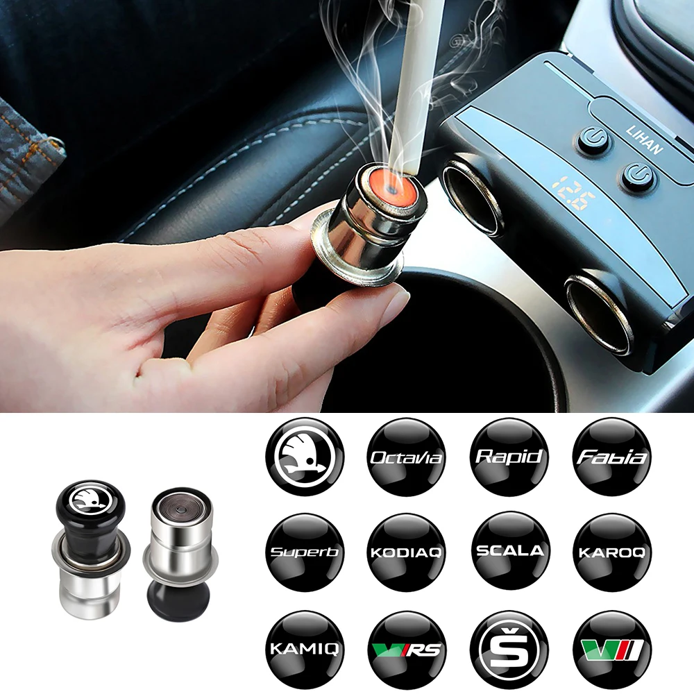 Compact Auto Badge Cigar Lighter Adapter