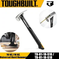 TOUGHBUILT NO.TB-H1-1R-S16  NO.TB-H1-1R-S18 16 TOUGHBUILT Magnetic Nail Slot One Piece Croquet Hammer Hammer Woodworking Hammer 1