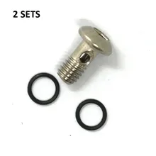 

2set Bike Brake Banjo Bolt For-SHIMANO XT M8020 XT M8100/SLX M7100 Barke Hose Screws Cycling Bicycle Modification Parts