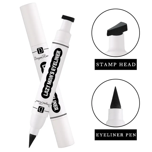 1pcs black Eyeliner Pen Pearl Eye Shadow Pen Waterproof and Sweat Is Not Blooming Make Up Comestics Long-lasting Eye Pencil 2