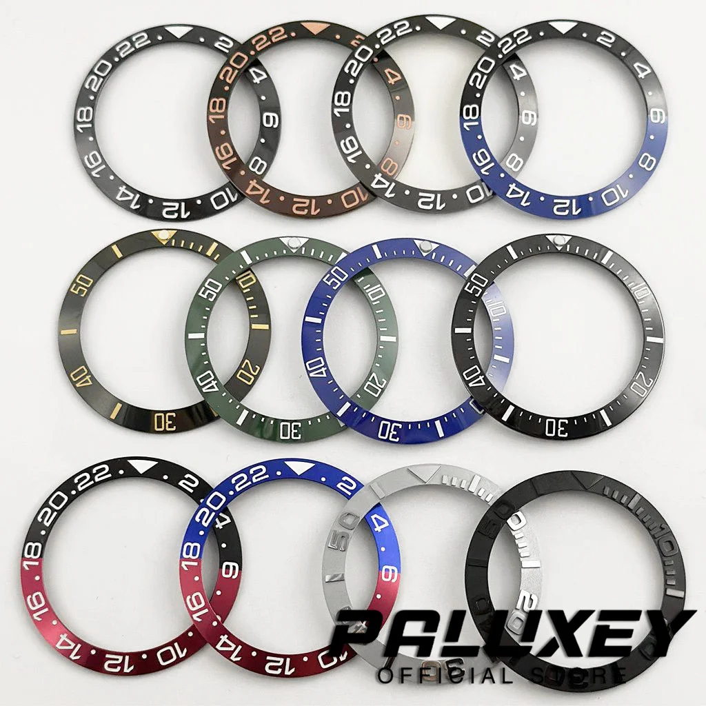 Sloping Sea Deep Ceramic Bezel Insert for Diving Watches - Premium Replacement for Men