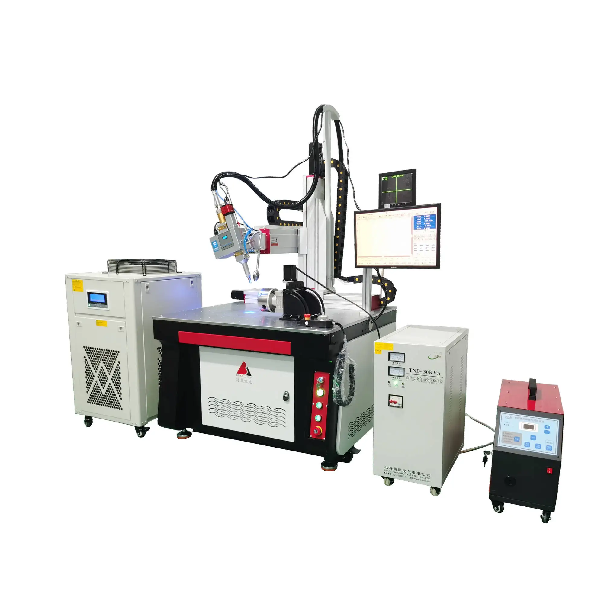 

5 axis automatic fiber laser welding machine with CE from BOAO Laser China