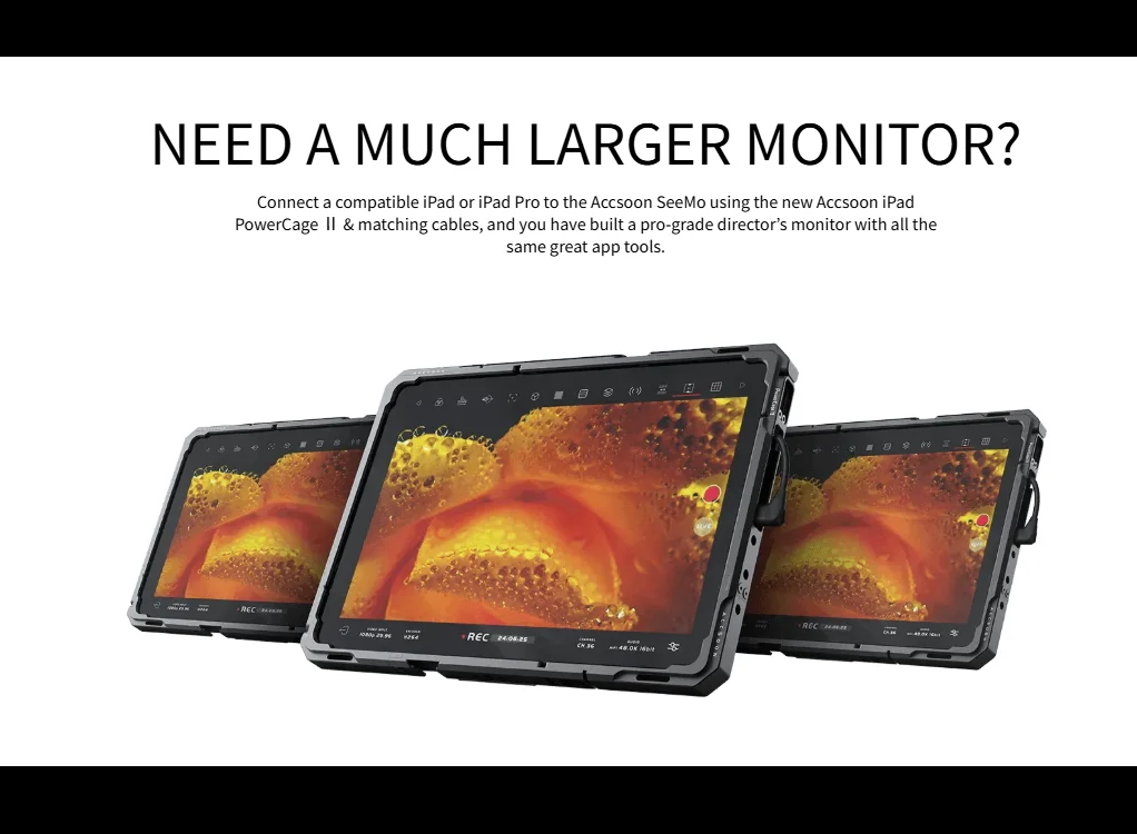 PowerCage II for the iPad 2 x Cold Shoe Mounts 10 x 1/4"-20 Mounts Adjustable Pr