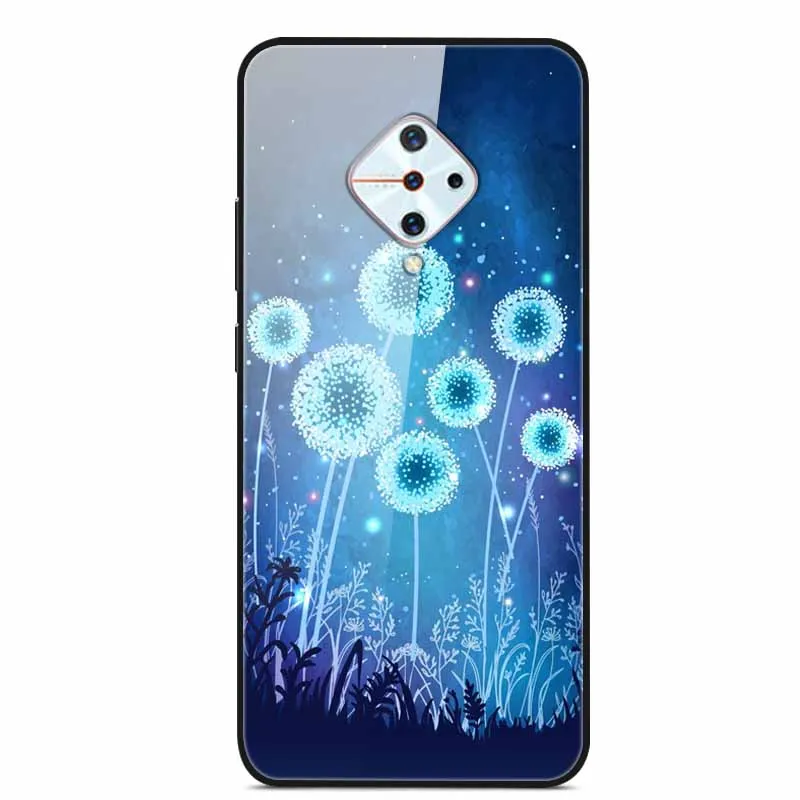 Premium Tempered Glass Back Case with Soft Bumper