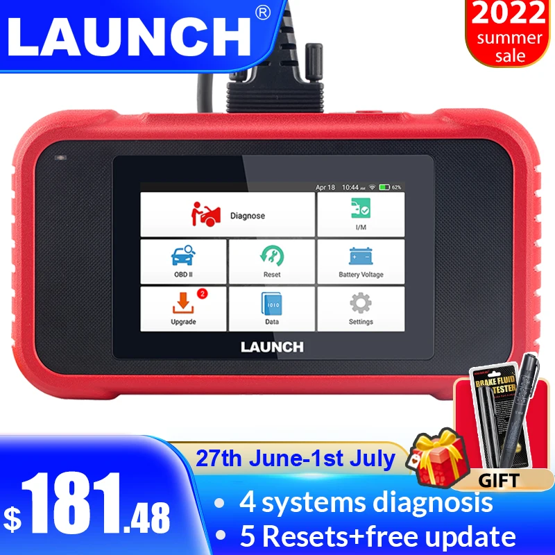 LAUNCH CRP129E OBD2 Scanner ABS SRS Engine Oil Light TPMS EPB Diagnostic Tool 