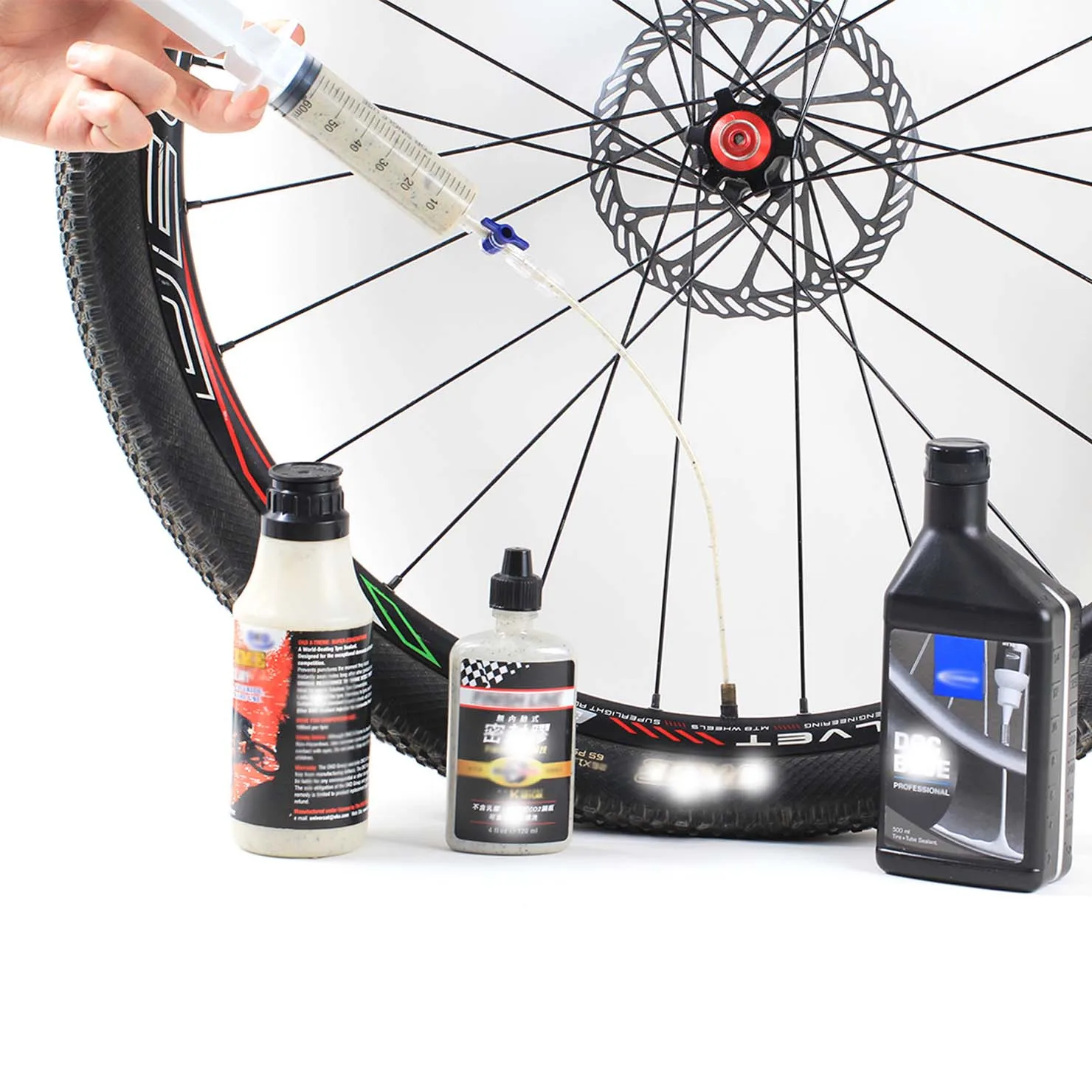 TubelessTireLiquidInjectionToolforRoadBikeTyreSealantSyringe