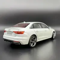 1:32 2024 AUDI A4 Alloy Car Model Diecast Metal Toy Vehicles Car Model Simulation Sound and Light Collection Childrens Toys Gift 1