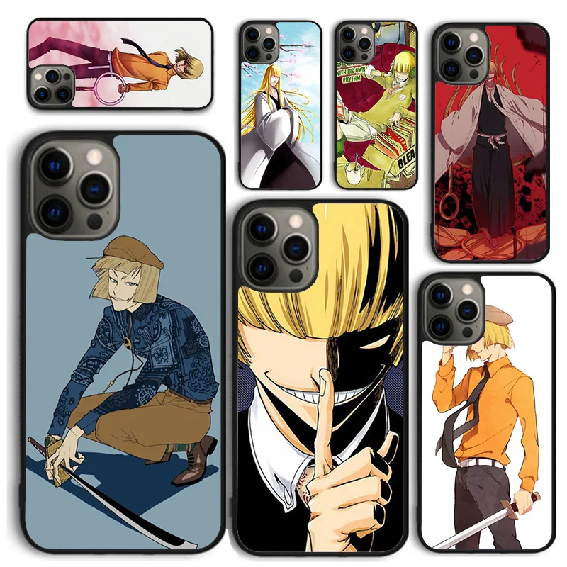 Shinji Hirako Bleach Anime Coque Phone Case for iPhone 5 6 7 8 Plus XR