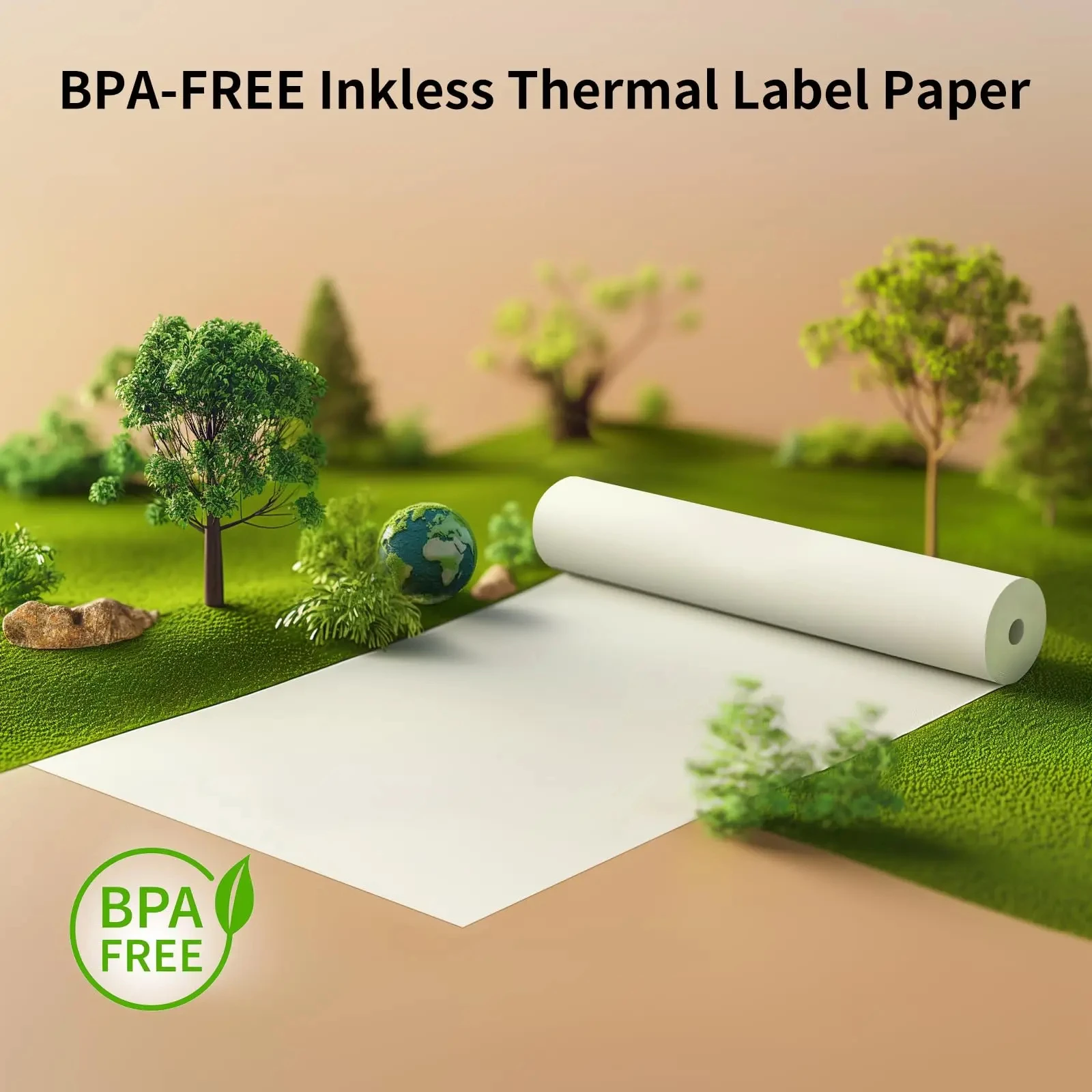 A4 감열지 A4 무선 블루투스 A40/X8 프린터용 열 인쇄 용지, BPA-FREE 잉크리스 열 라벨 용지