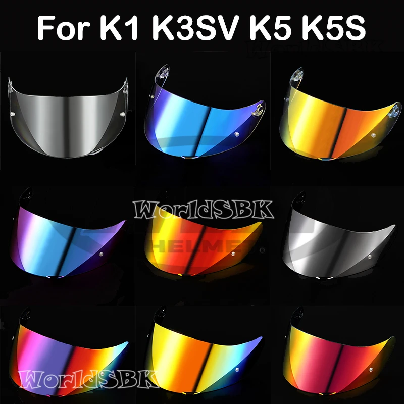 Motorcycle Helmet Visor for AGV K1 K3SV K5 Moto Helmet Shield Accessories Motorcycle Anti-scratch Wind Shield