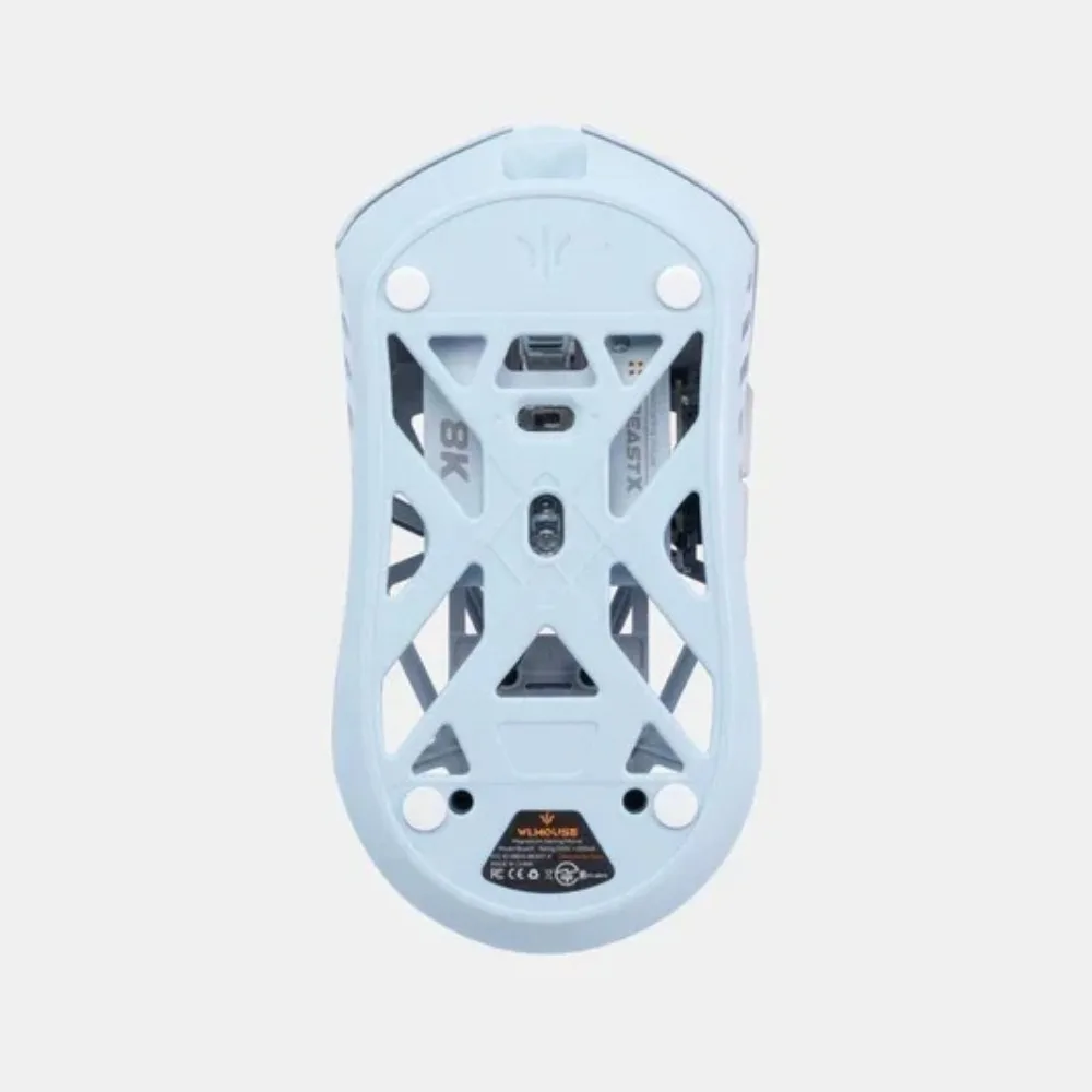 WLMOUSE Beast X Pro IceBlue Magnesium Alloy Dual Mode 2.4G
