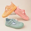 Summer New Boys and Girls Color Soled Net Shoes Soft Bottom Sandals Casual Hollow-out Breathable Sneakers EKF06 1