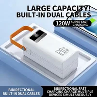 120W 150000mAh Fast Charging Power Bank Large Capacity Outdoor Mobile Power Supply External Spare Battery for Outdoor Camping - Image 6