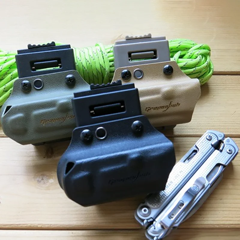 1 Pz 3 Colori Pinze Per Attrezzi Kydex Guaina Coltello Pieghevole Edc Strumenti Fodero Per Leatherman Free P4 Pinza Outdoor Tactical Marsupio