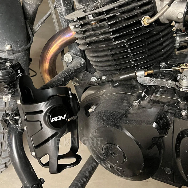 

Держатель для бутылки с водой для мотоцикла ADV350, алюминий + POM, аксессуары для скутера для Honda ADV 350 150 ADV150 ADV350