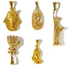 MODAGIRL New York Statue of Liberty with Torch and Book Charm Pharaoh Ancient Egypt Pendant Stainless Steel Jewelry Accessories 5