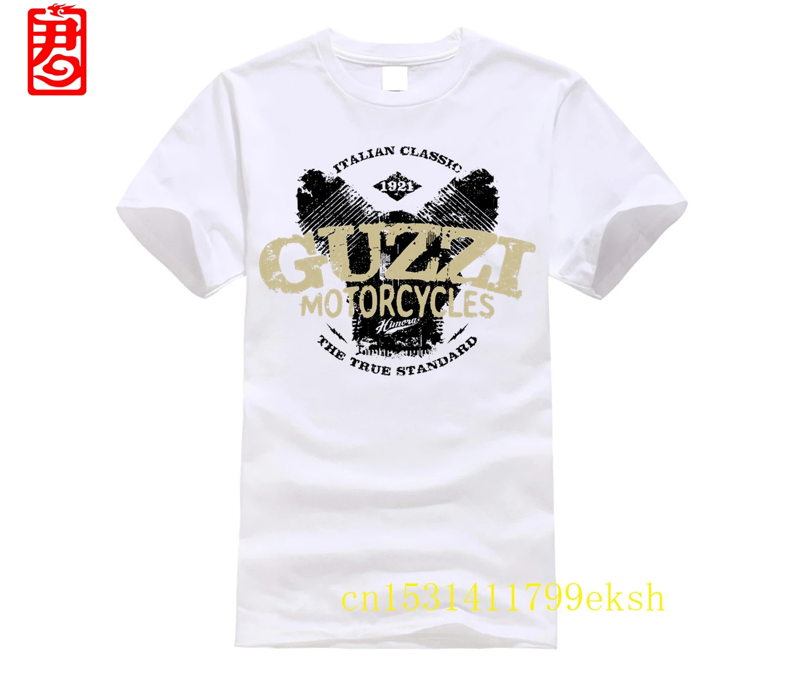 Guzzi Motoricli T-Shirt Darkgrey Moto Guzzi California V7 V9 V6 Himora