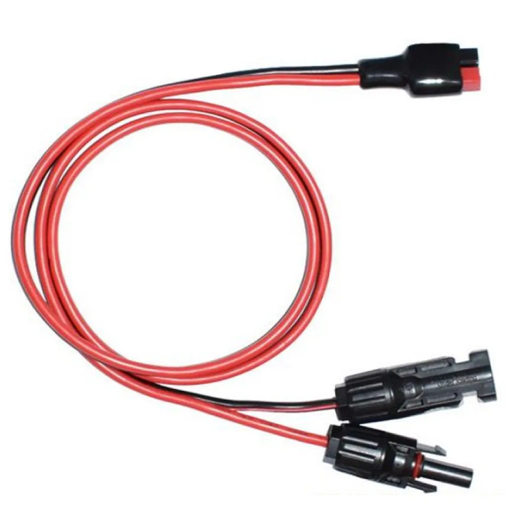 

Efficient For Plug to Solar Panel Cable Adapter Reliable Charging Connector Compatible with Renogy 400WH and Solar Power Bank