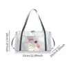 Girl Dance Ballet Bag Kids Handbag Shoulder Bag Multipurpose Portable Duffle Bag for Sports Overnight Workout Airplane Gym 6