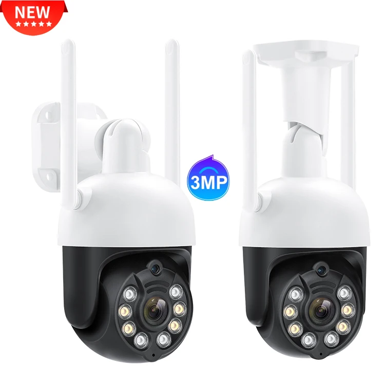 

1080P HD Wifi камера аудиозапись наружная 1080P 3MP Wifi IP PTZ камера TF карта ИК IP камера