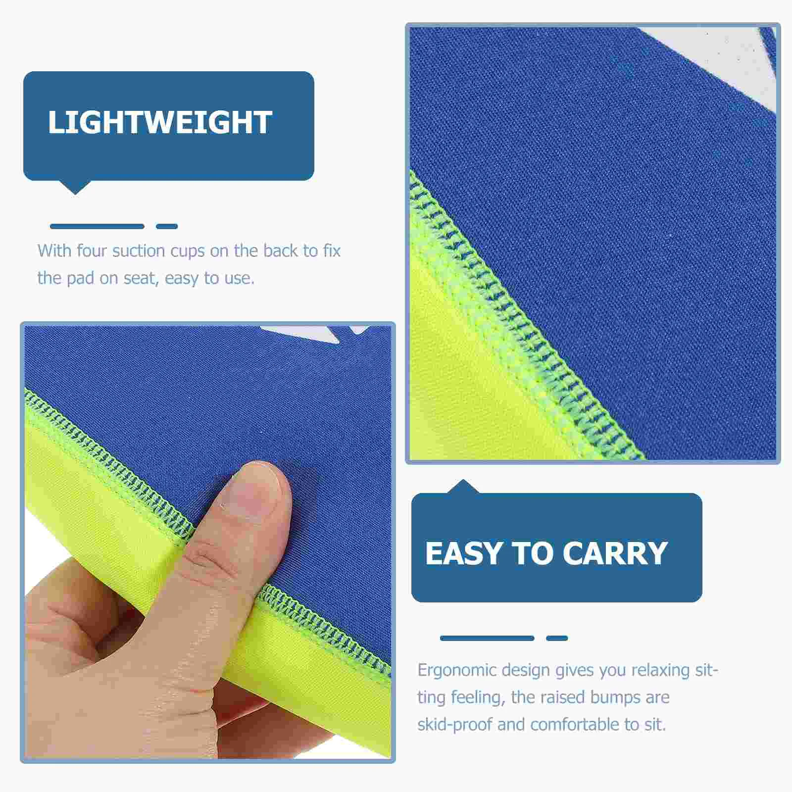 Kayak Cushion Seat cushion Comfortable Thicken Canoe foam Seat cushions Cushion pad Suction cups Kayaking Fishing camping
