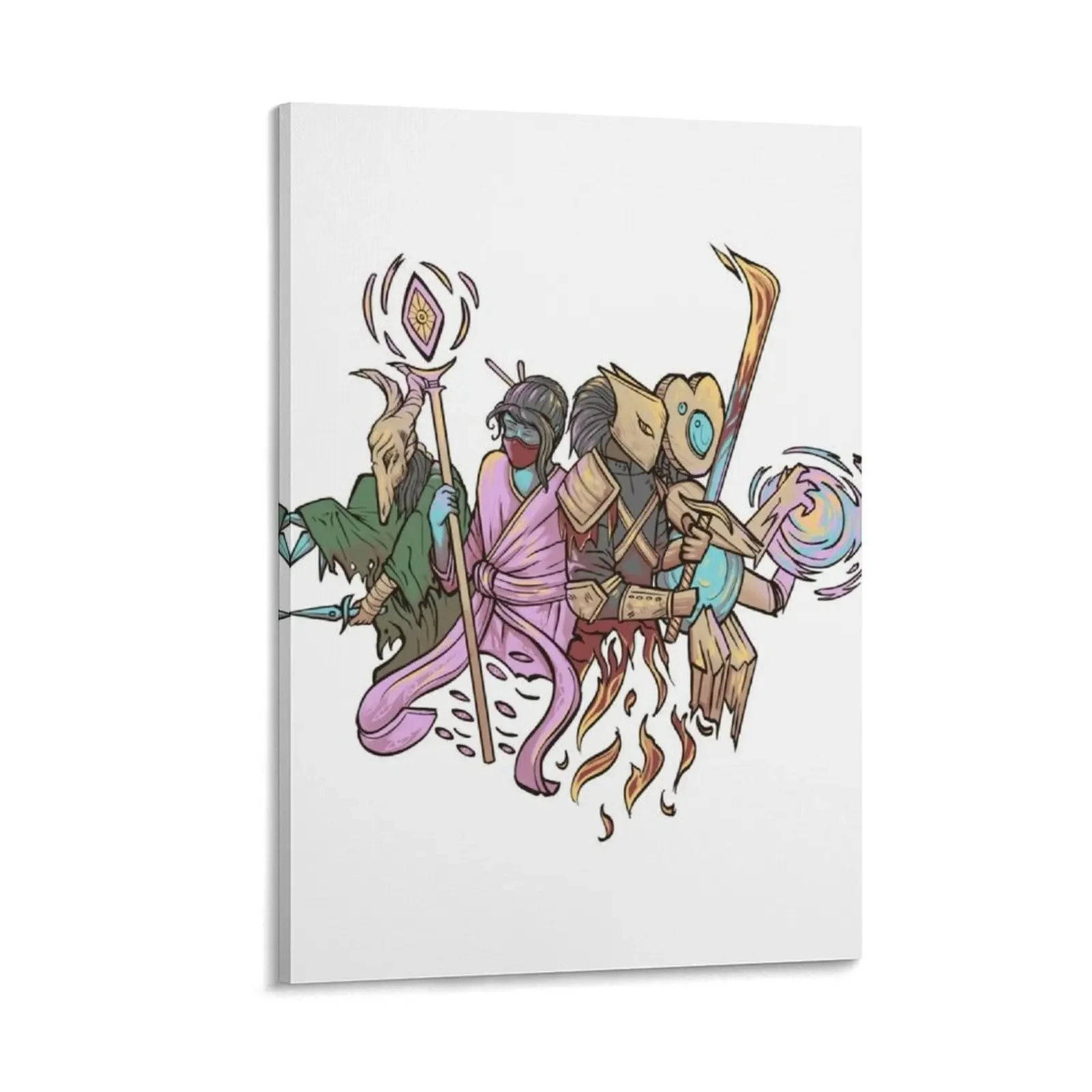 

Climbing Spires 2 Canvas Painting wall frame for living room Picture on the wall