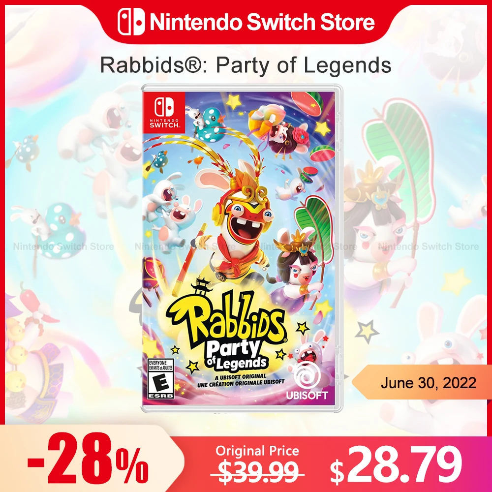 Rabelts Party Of Legends Nintendo Switch Offerte Di Gioco 100% Scheda Di Gioco Fisica Originale Ufficiale Per Switch Oled Lite Console Di Gioco