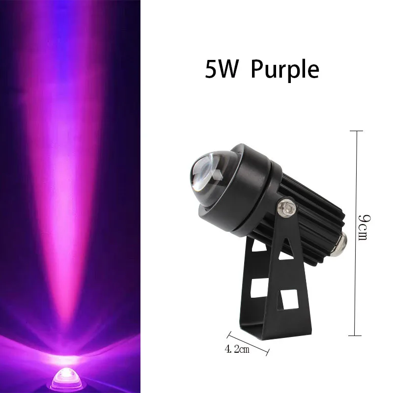 5W purple