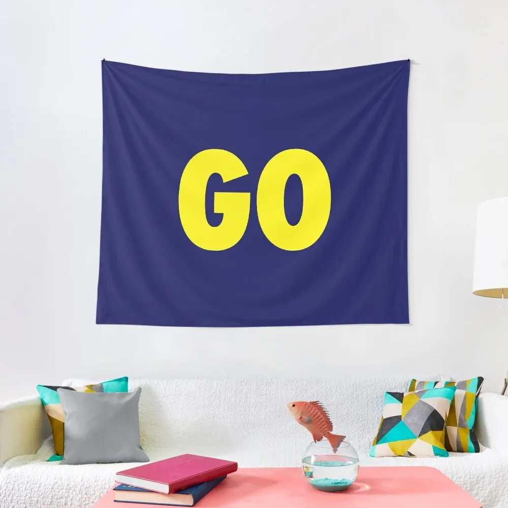 

GO (blue) Tapestry Home Decor Accessories Room Decorator Tapestry