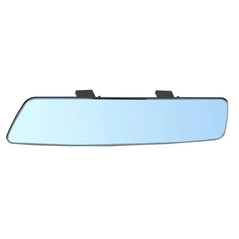 Anti Glare Rear View Mirror Borderless Clip on Car Rearview Mirror Curved Design Wide Field Of