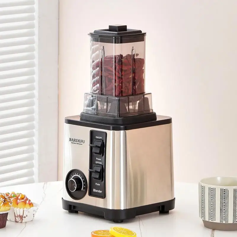 2024 New Fresh Fruit Juice Blender Kitchen Heavy Duty 3L 9500w Silver Crest Commercial Electric Mixer 3 in 1 blender 4