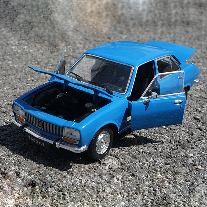 

WELLY 1:18 1975 Peugeot 504 Alloy Classic Car Model Diecasts Metal Toy Vehicles Car Model Simulation Collection Gifts