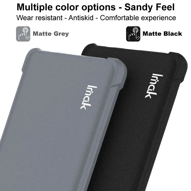 Matte Back Case with 360° Protection and Flexible Air Bag Design