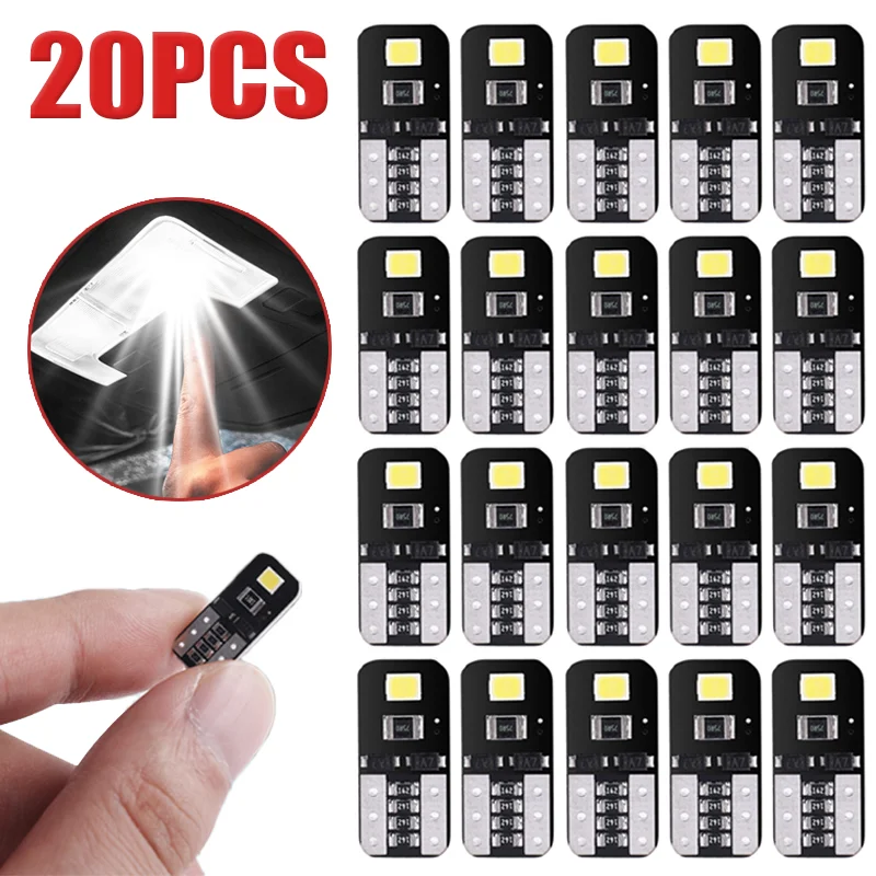 

T10 2835 W5W LED Car ReadingLight Canbus Universal License Plate Light Tail Bulb Width Lamp Auto Signal Lights