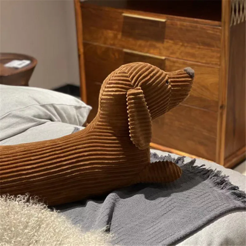 Large Sausage Dog Body Pillow Long Dachshund Cushion Cute Stuffed Animal Dog Decorative Throw Pillow Sleeping Back Cushion Gift 2