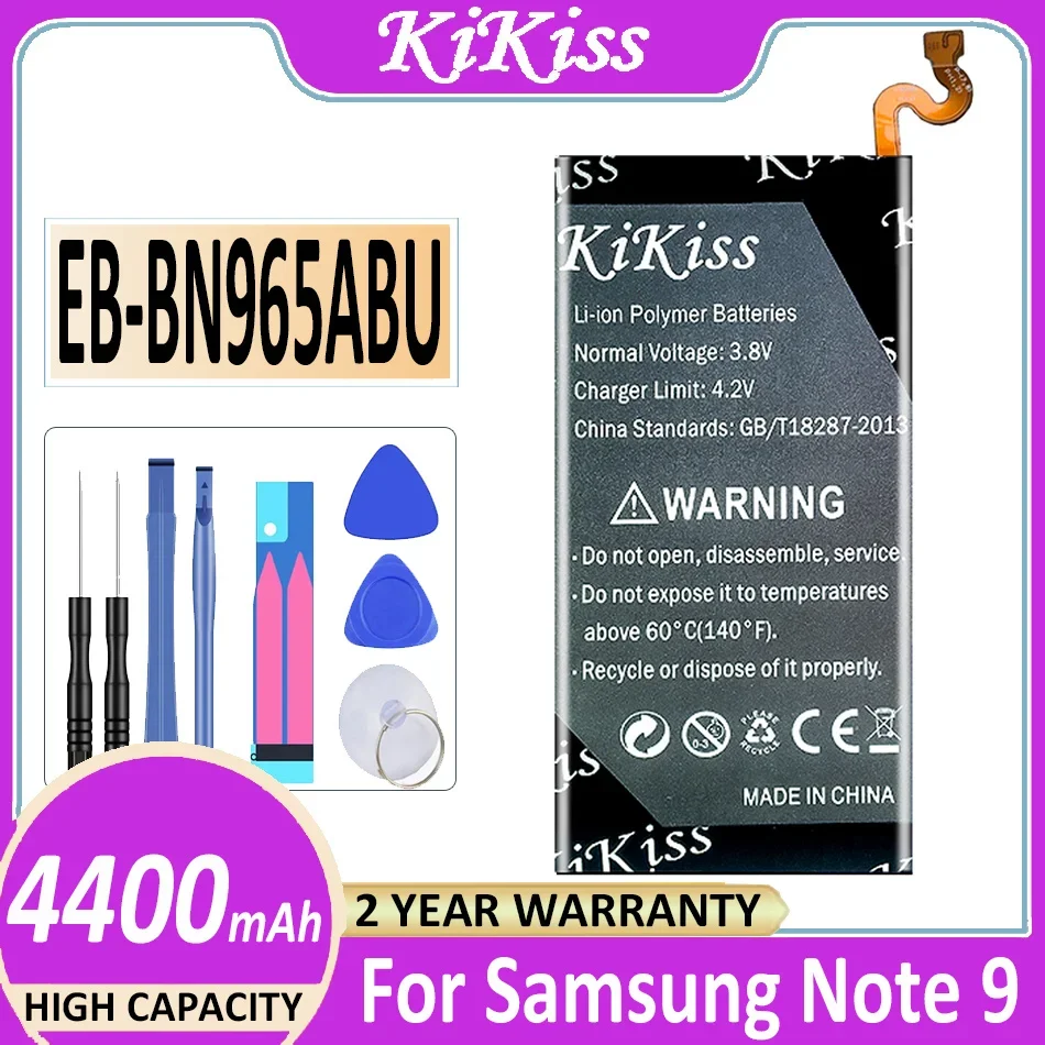 

Сменный аккумулятор KiKiss для Samsung Galaxy Note9 Note 9 N9600 SM-N9600 4400 мАч
