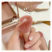 5pcs Mini Travel Size Makeup Brushes Set Complete Function Cosmetic Brushes Kit with Storage Case And Mirror for On-the-Go 5