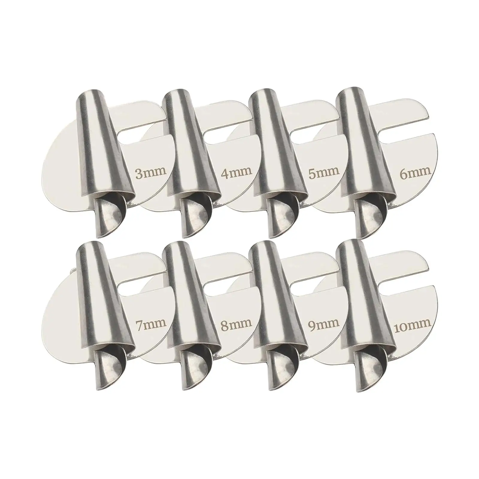 8Pcs Hemmer Presser Foot Universal Rolled Hem Pressure Foot for Household Sewing Machine Quilting Industrial Sewing Machine