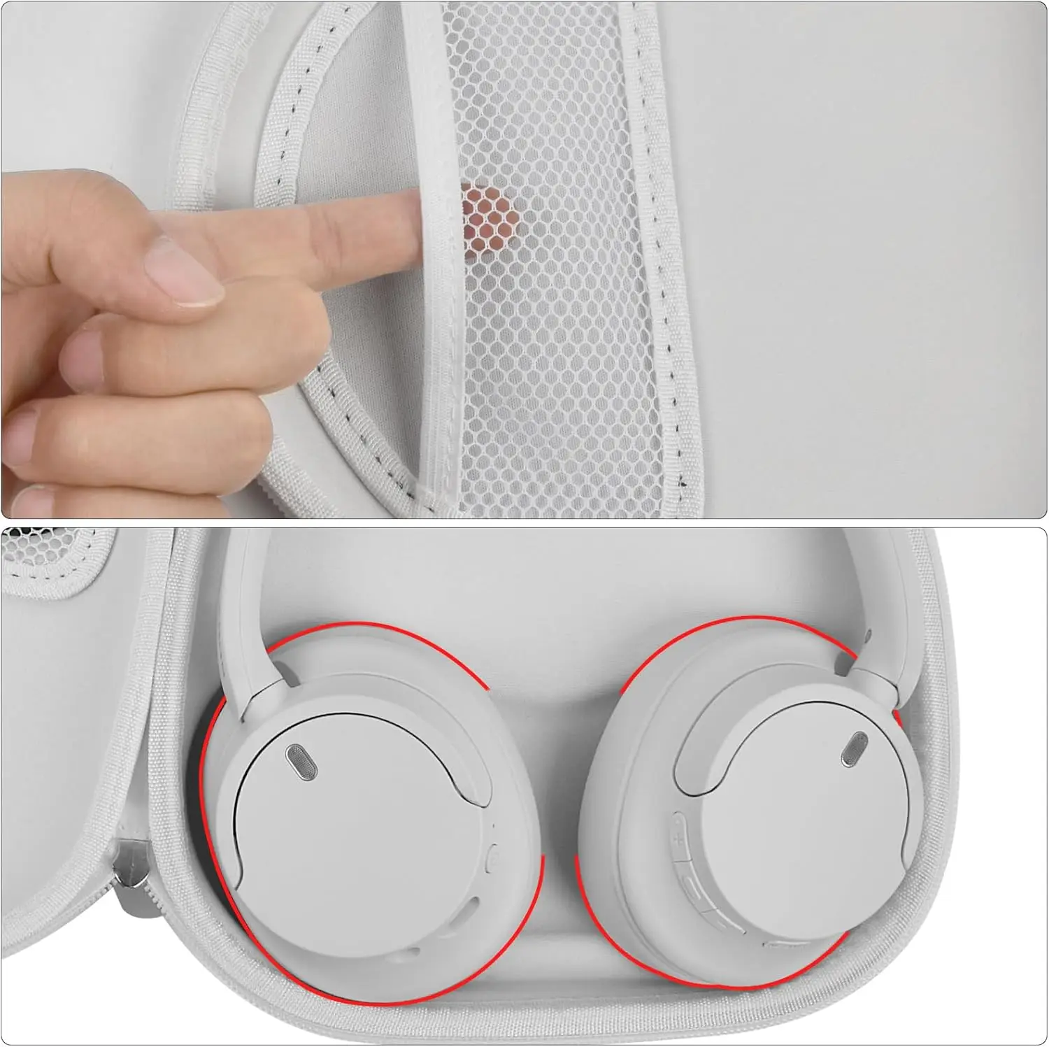 Noise Canceling Headphones Compatible with Sony WH-CH720N WH-CH520 Noise Canceling Wireless Headphones
