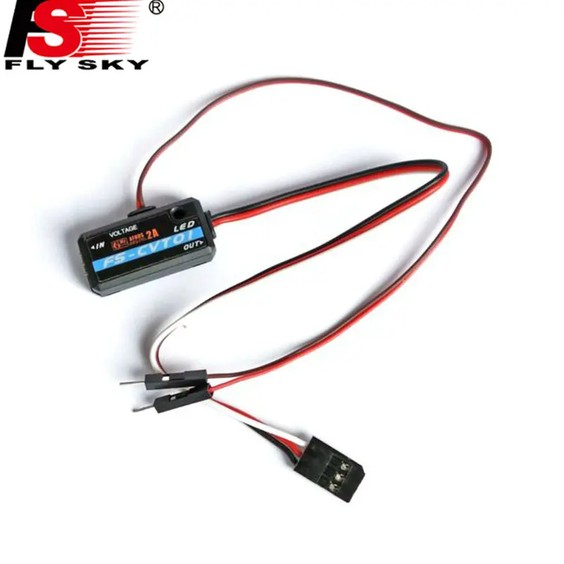 

FLYSKY FS-CVT01 CVT01 Voltage Collection Module for FLYSKY IA6B IA10 Radio Receiver RC Airplane FPV Racing Drone DIY Parts