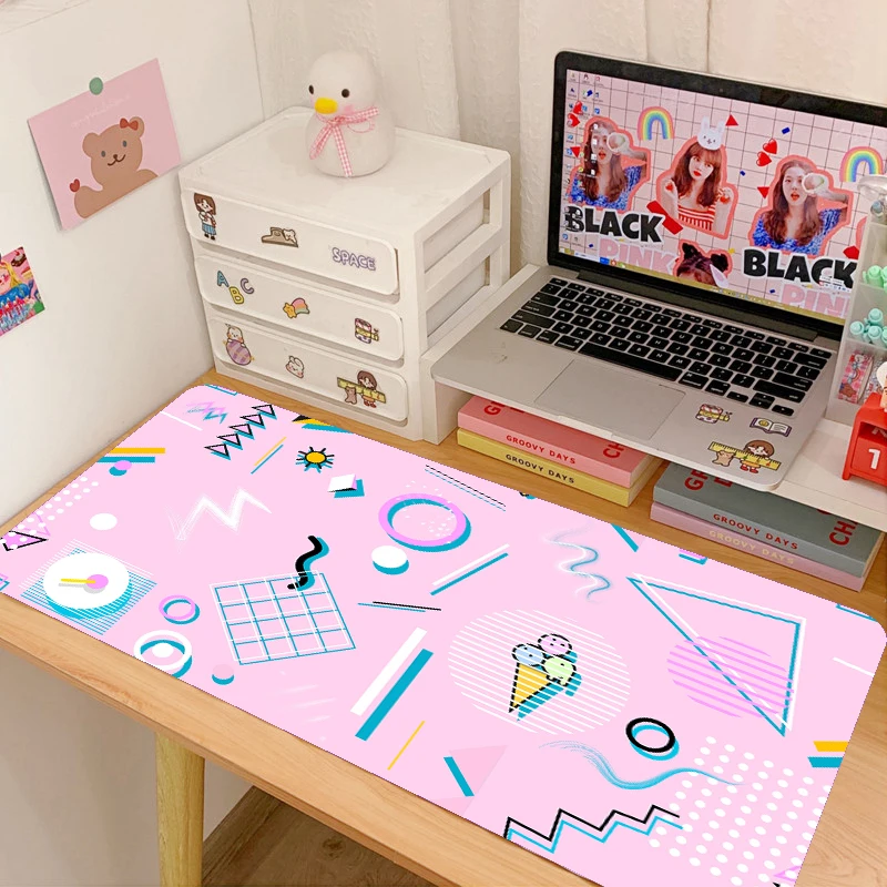 

Mouse Mats Xxl Mouse Pad Large Gaming Office Carpet Tiger Esports Desk Mat Kawaii Mouse Pads Cute Mousepad Gamer 900X400 Cheap