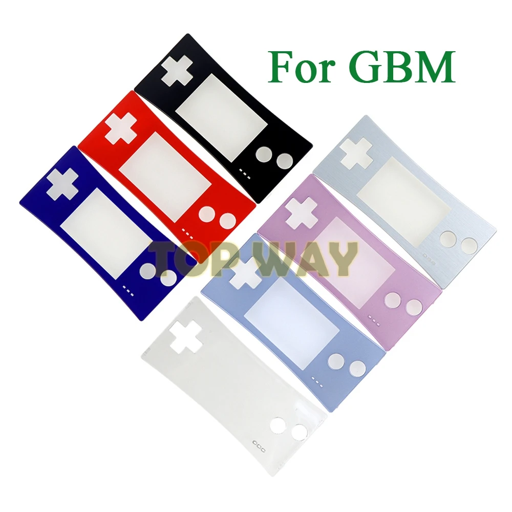 5 Pezzi Per Gameboy Micro Per Gbm Faceplate Cover Case Shell Front Shell Cover Sostituzione Nuovo Design