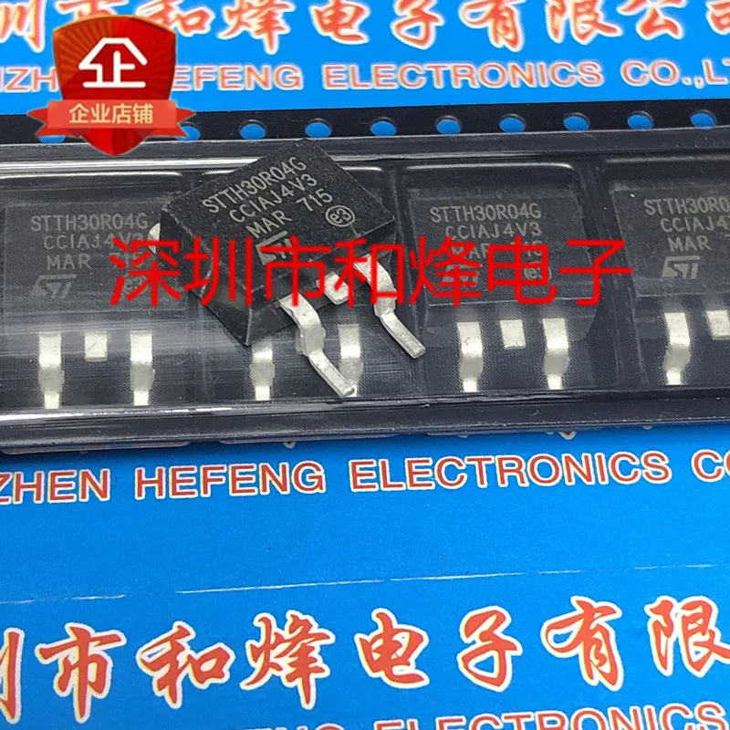 

5PCS-10PCS STTH30R04G TO-263 400V 30A NEW AND ORIGINAL ON STOCK