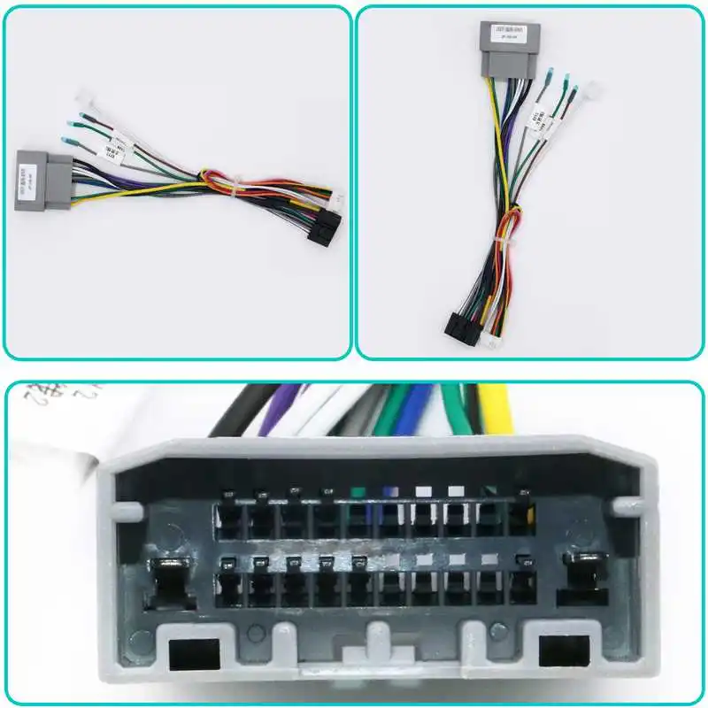 QSZN 캔버스 박스 RP5-CH-004/CH-SS-04, 지프 랭글러, 높은 구성 자동차 라디오, 안드로이드, 배선 하네스 전원 케이블 포함