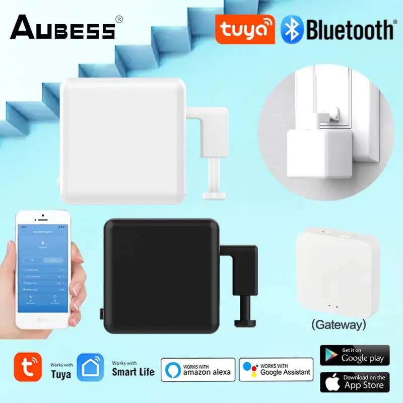 

Tuya Bluetooth-compatible Finger Robot Switch Button Pusher Smart Life App Voice Control Smart Fingerbot Alexa Google Assistent