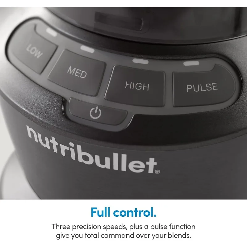 NutriBullet ZNBF30400Z Blender 1200 Watts, 1200W, Dark Gray 5